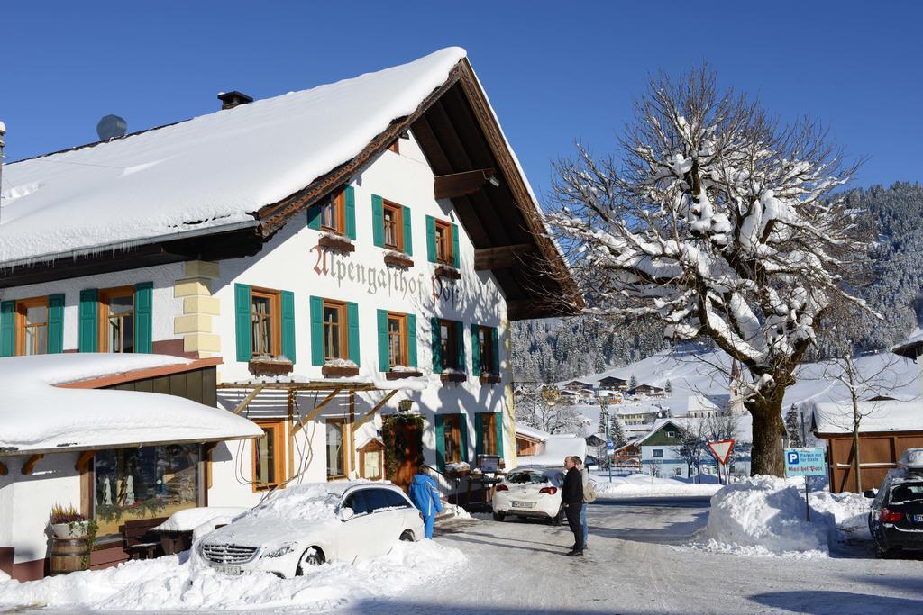 Alpengasthof Zur Post シャットヴァルト エクステリア 写真